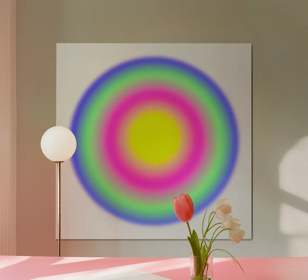 Blinding Grace poster con telaio in alluminio da RS LAB STUDIO