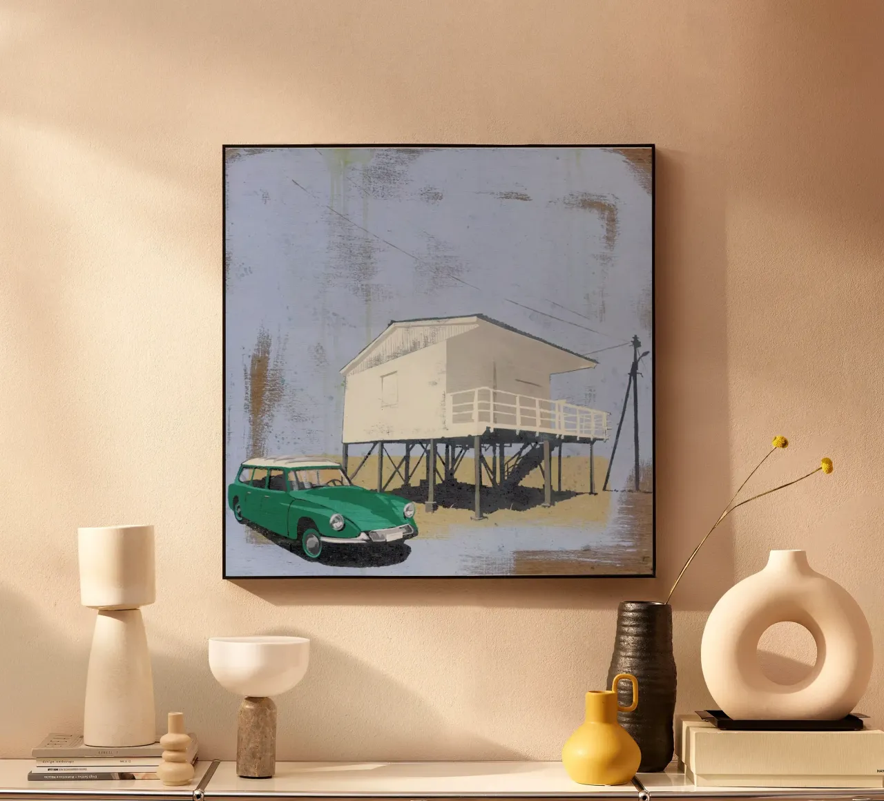 Gruissan Cabane 1 plexiglass da Andy Bridge