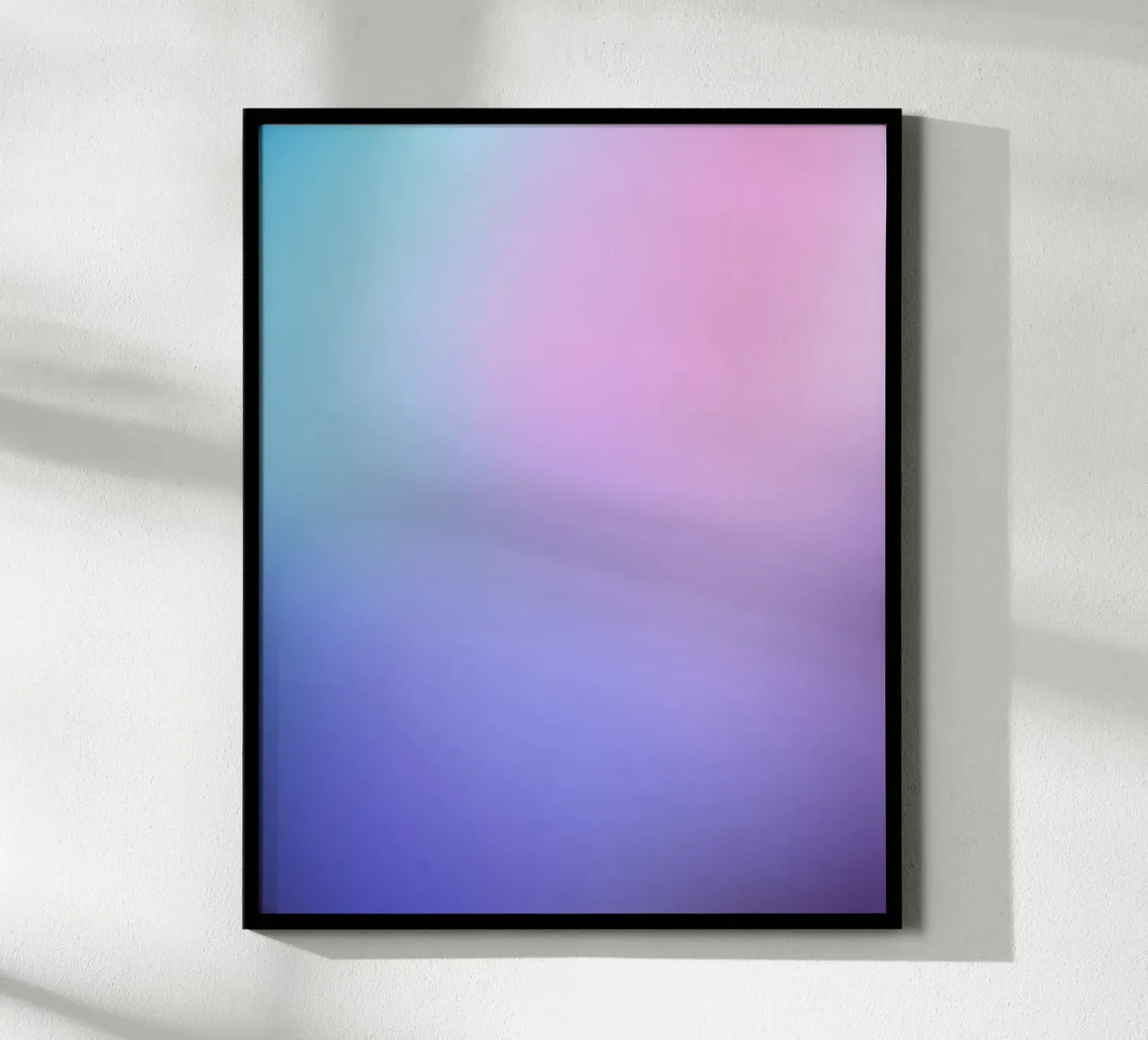Lucid Burst poster con telaio in legno da RS LAB STUDIO