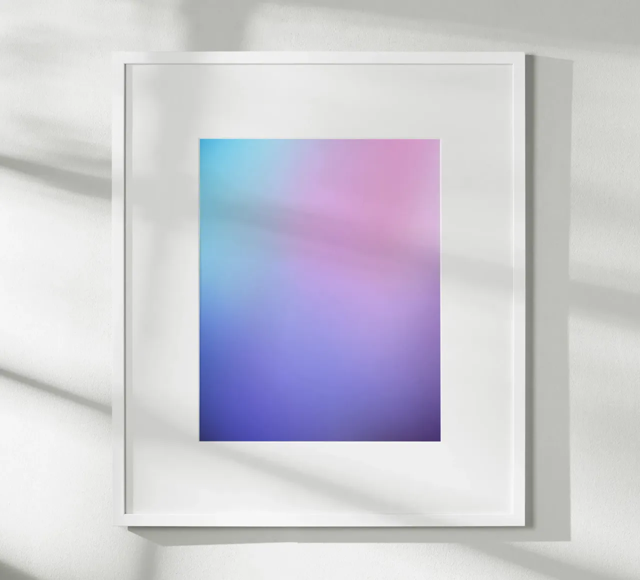 Lucid Burst poster con telaio in legno da RS LAB STUDIO