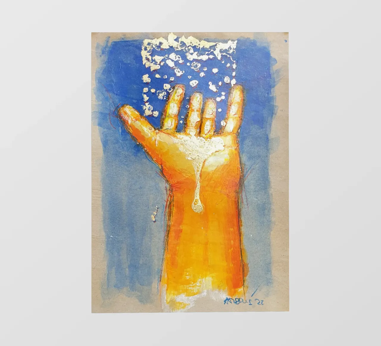 Mano ricevente telo in pvc da Martin Ahrens