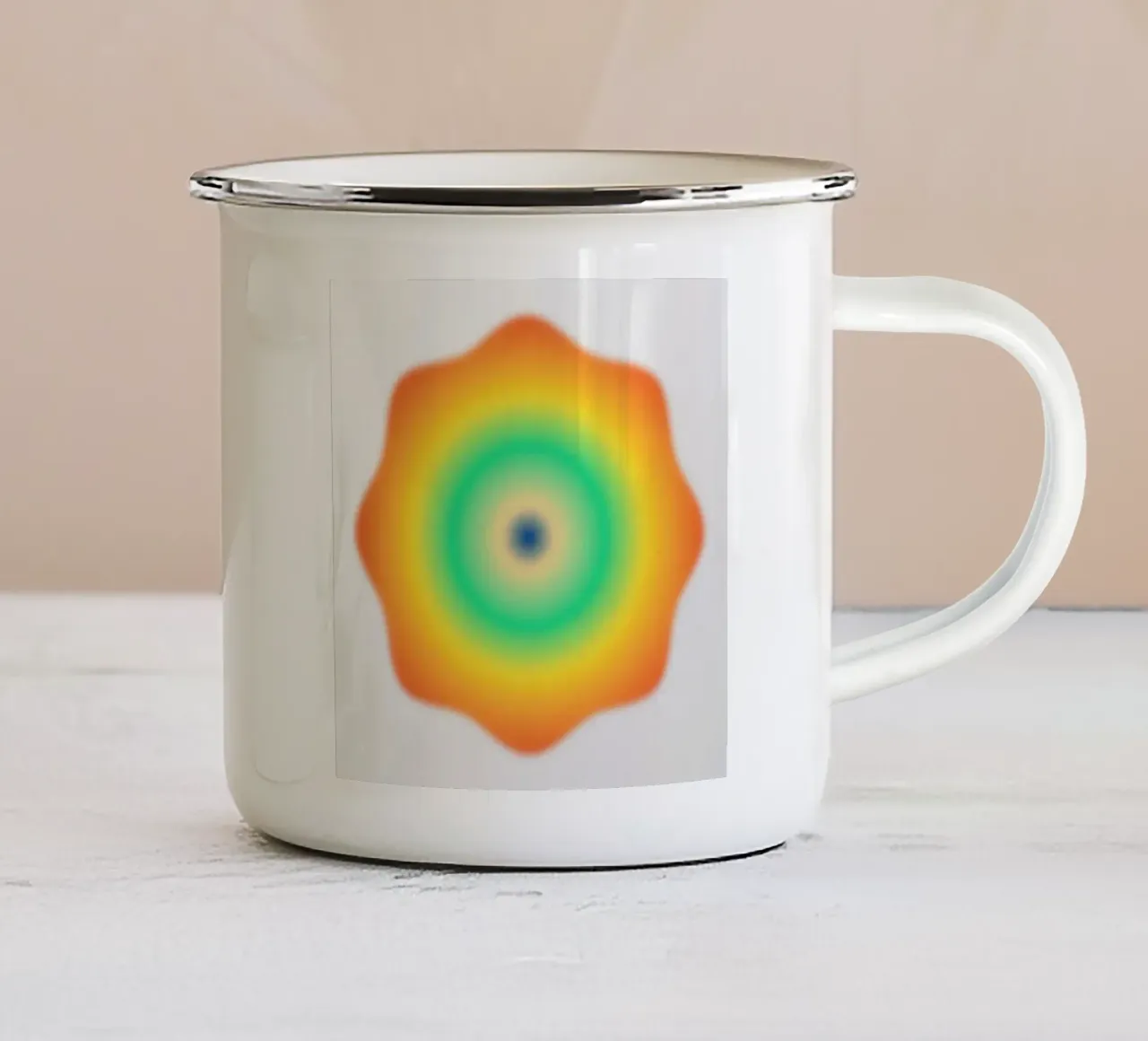 Crystal Heat tazza in smalto da RS LAB STUDIO