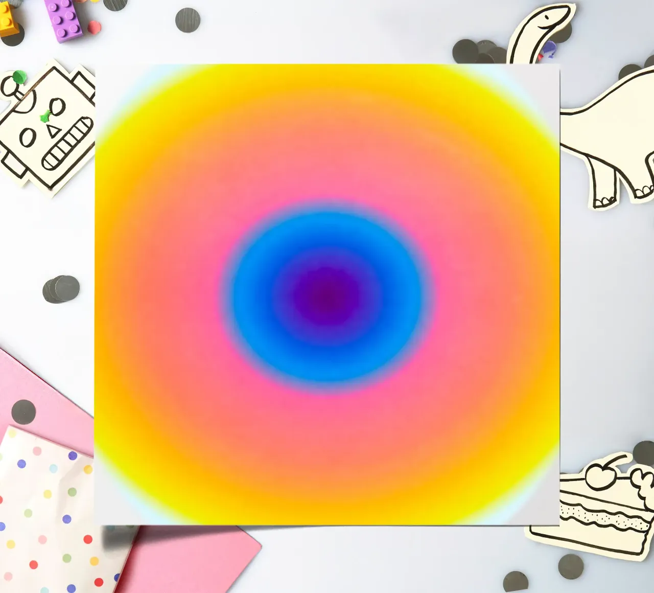 Echo Lights sticker sheet by RS LAB STUDIO