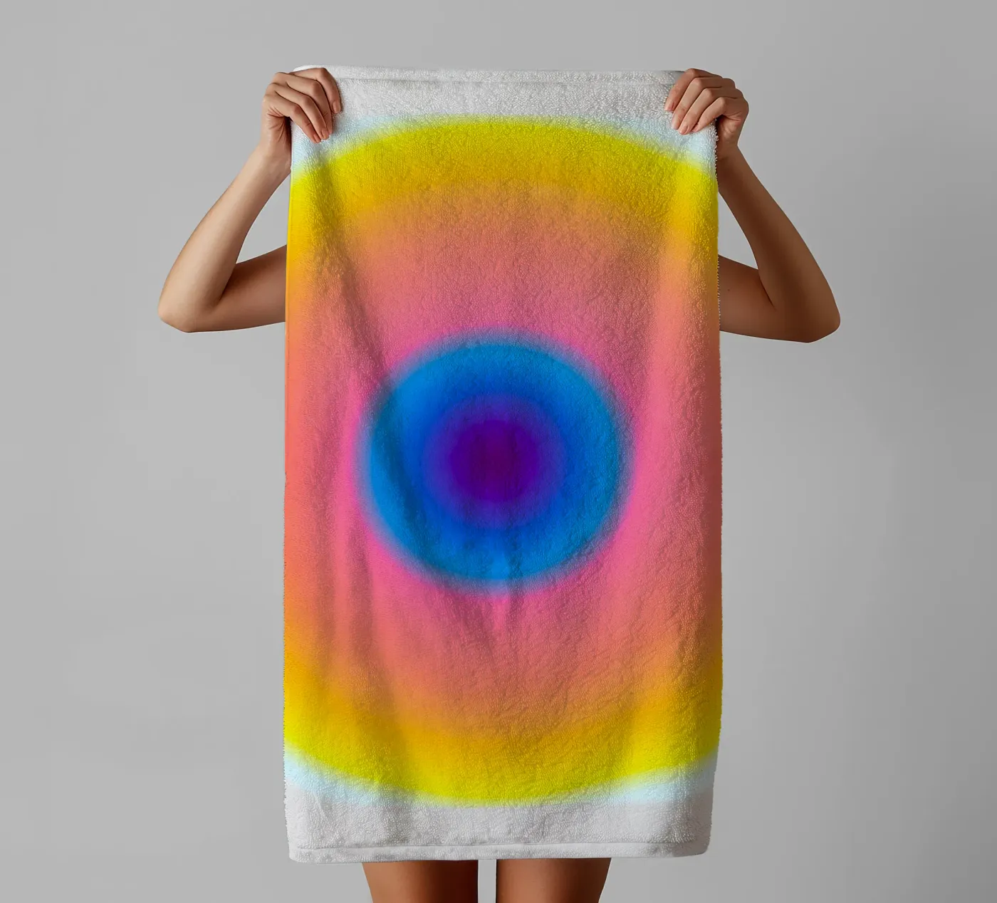 Echo Lights towel by RS LAB STUDIO