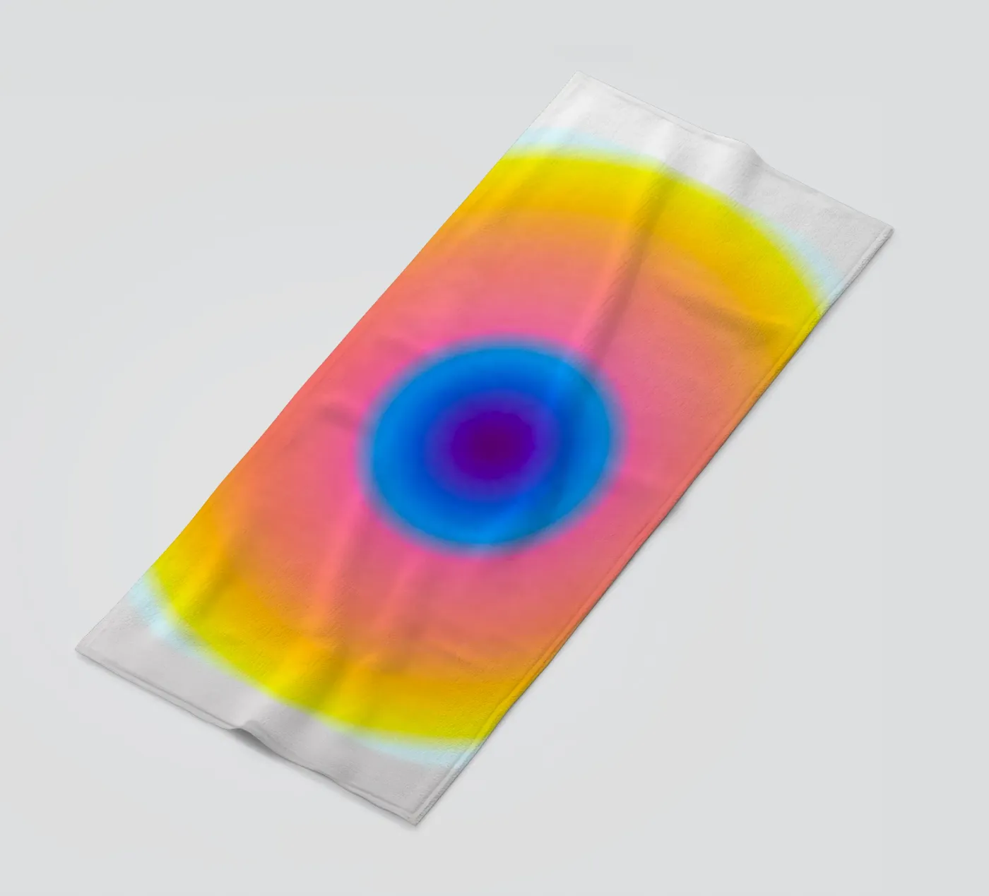 Echo Lights beach towel by RS LAB STUDIO