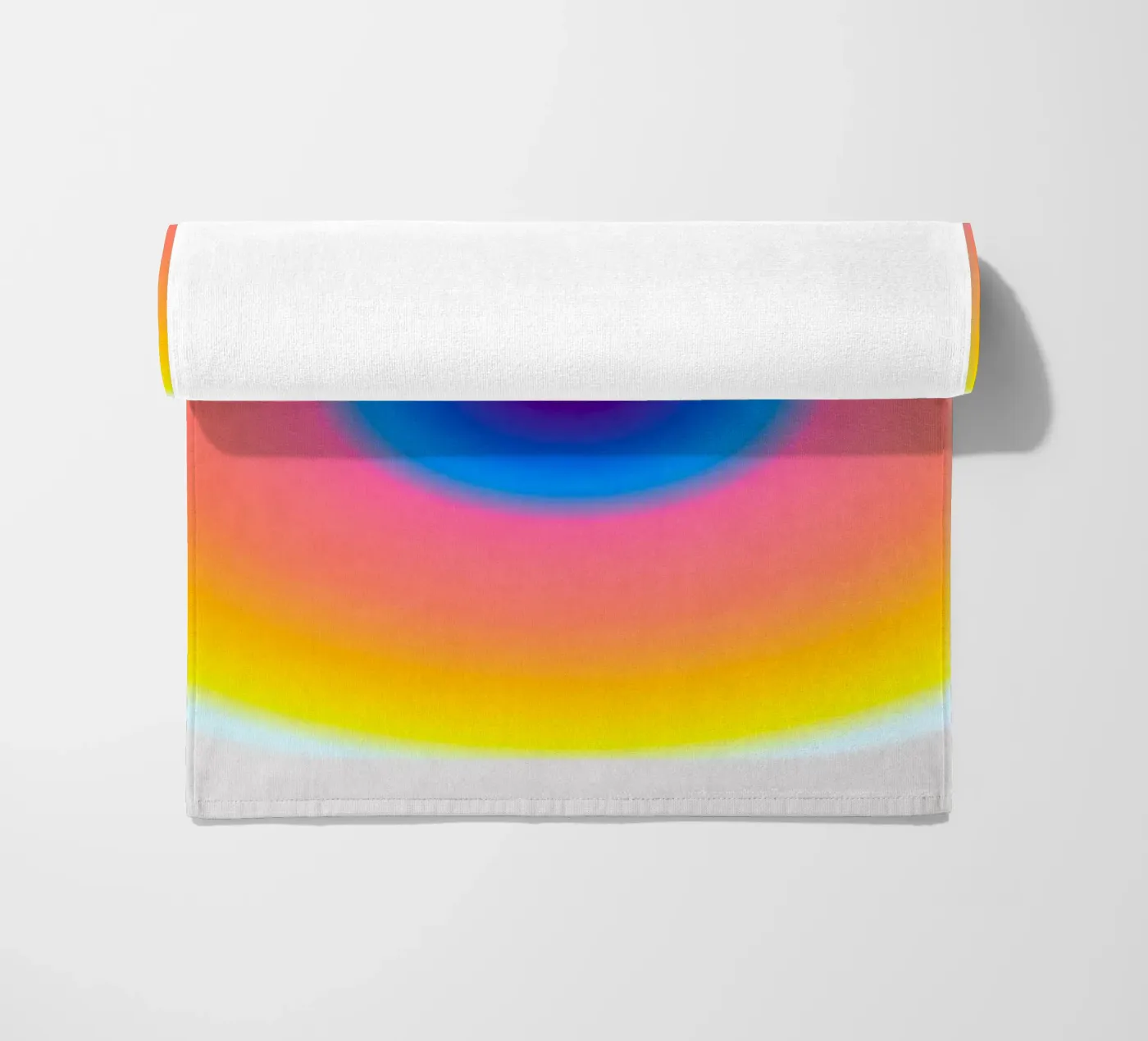 Echo Lights beach towel by RS LAB STUDIO