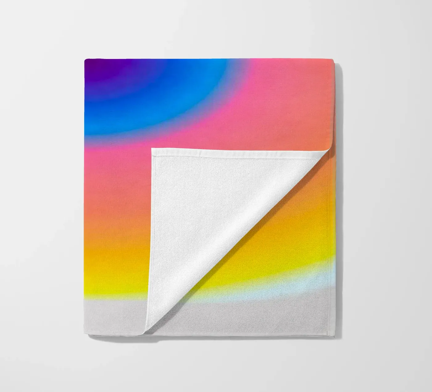 Echo Lights beach towel by RS LAB STUDIO