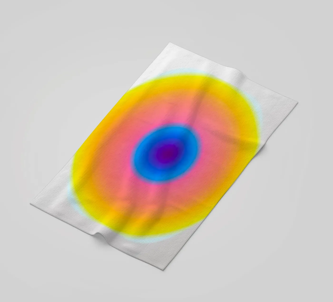 Echo Lights beach towel by RS LAB STUDIO