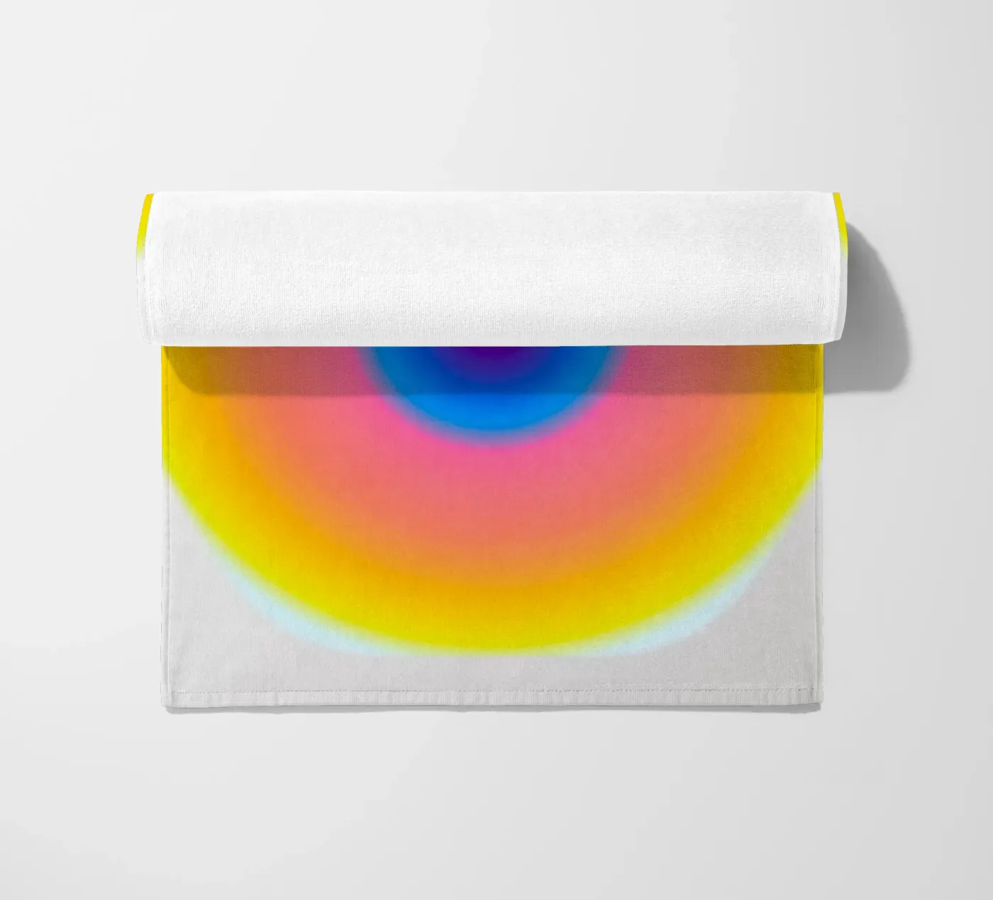 Echo Lights beach towel by RS LAB STUDIO