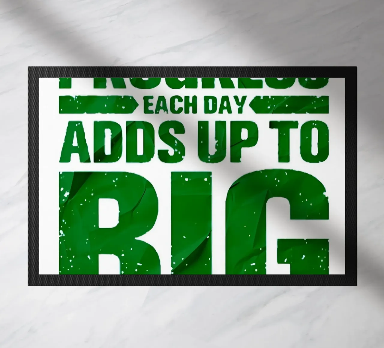 'A LITTLE PROGRESS EACH DAY ADDŞ UP TO BIG RESULTS' zerbino da Type & Tape