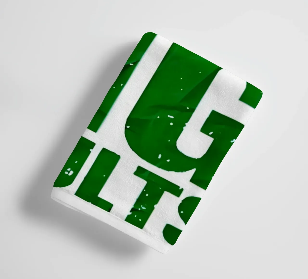 'A LITTLE PROGRESS EACH DAY ADDŞ UP TO BIG RESULTS' asciugamano da bagno da Type & Tape