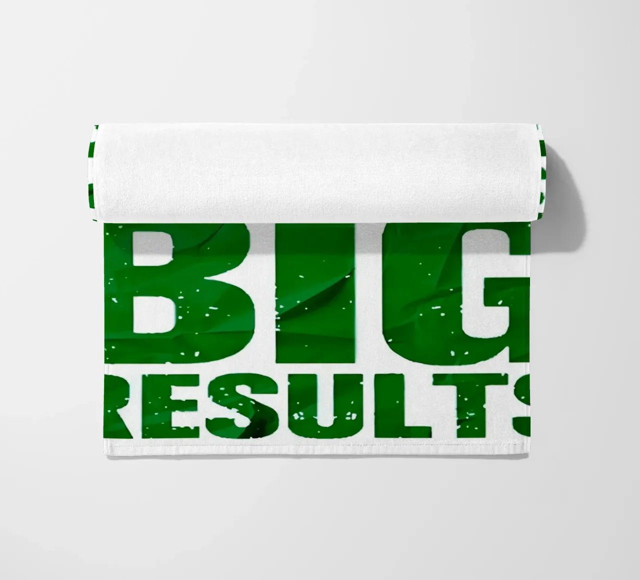 'A LITTLE PROGRESS EACH DAY ADDŞ UP TO BIG RESULTS' telo mare da Type & Tape