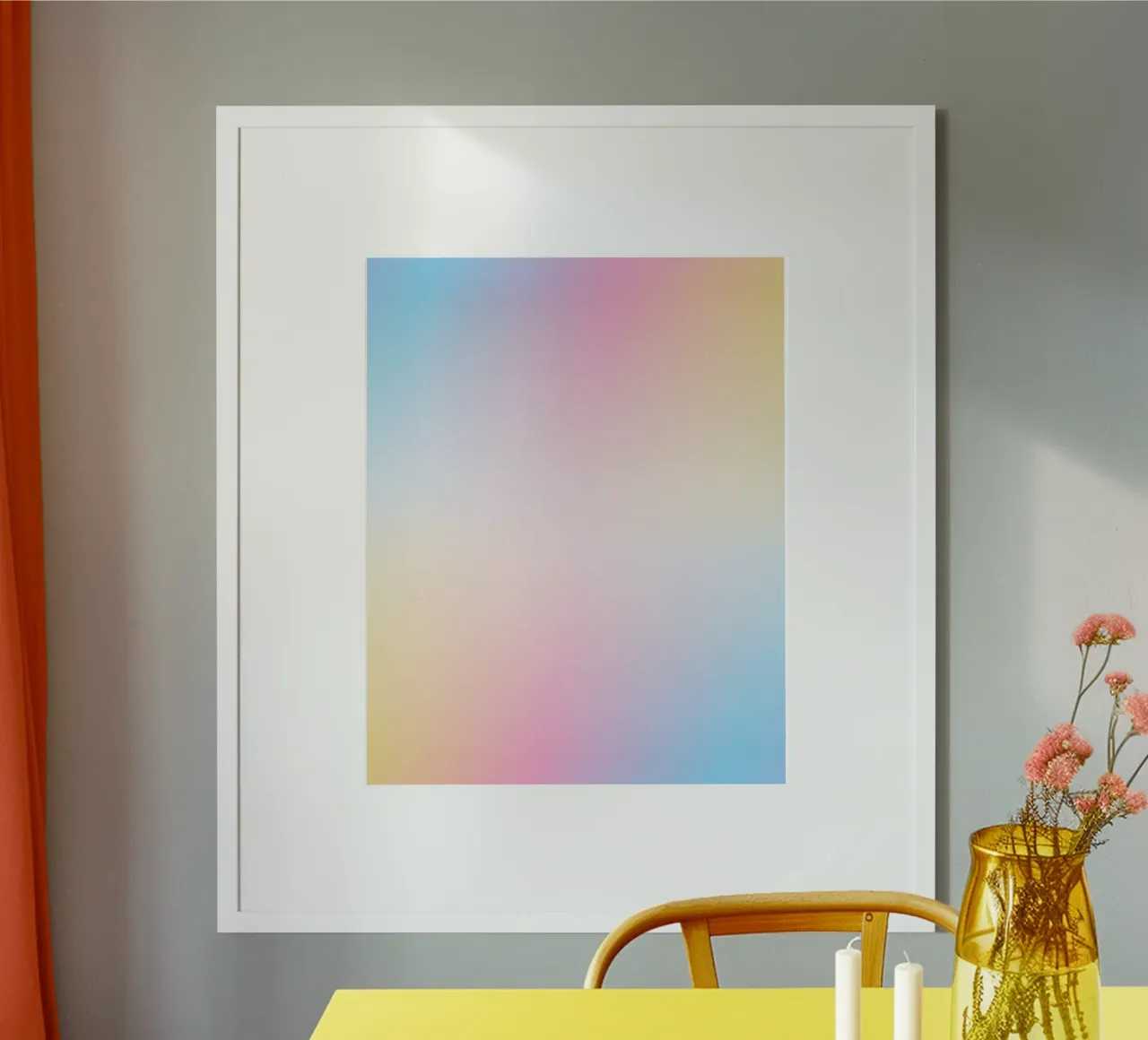 Sunlash poster con telaio in legno da RS LAB STUDIO