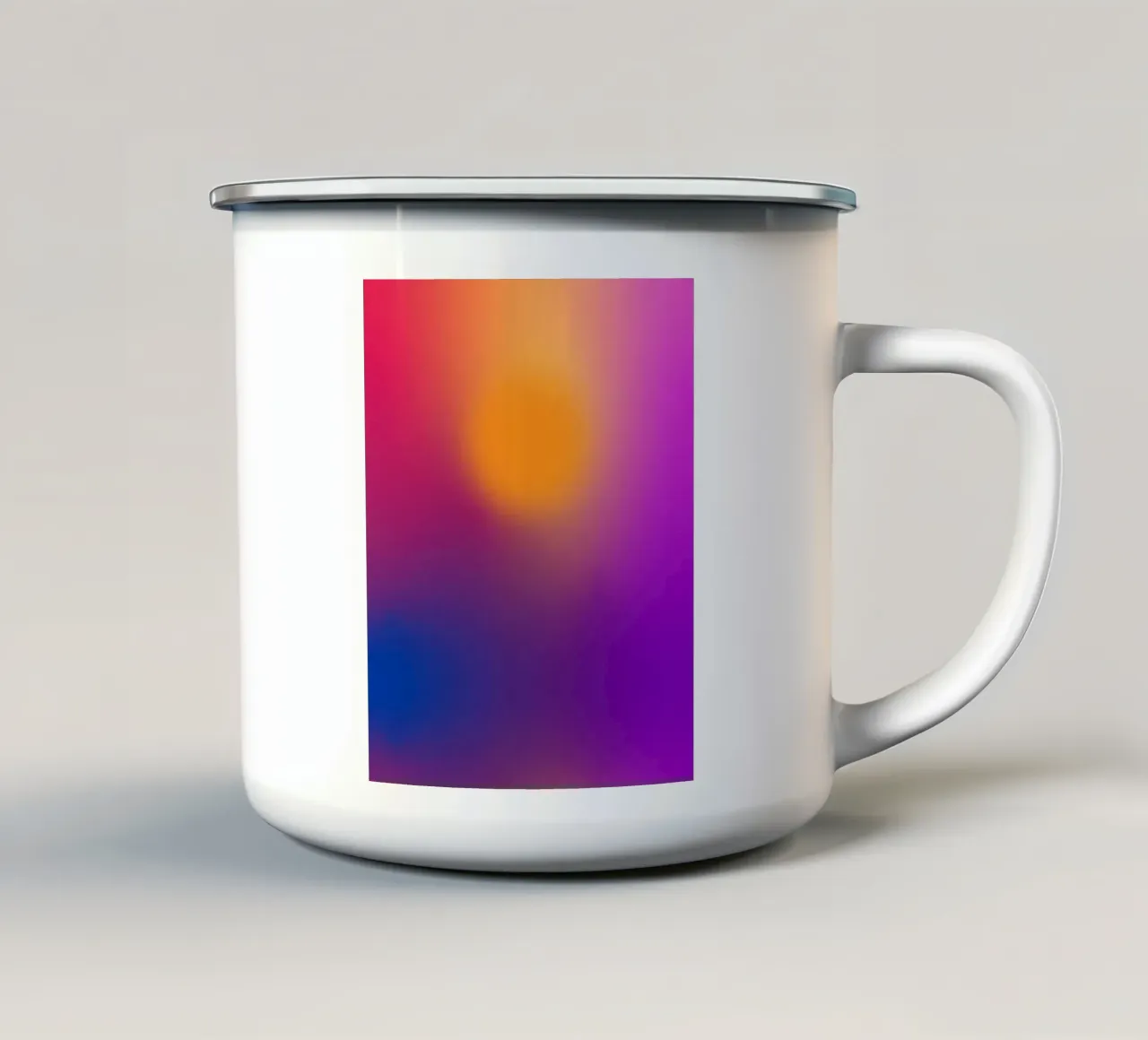 Luminous Tide tazza in smalto da RS LAB STUDIO