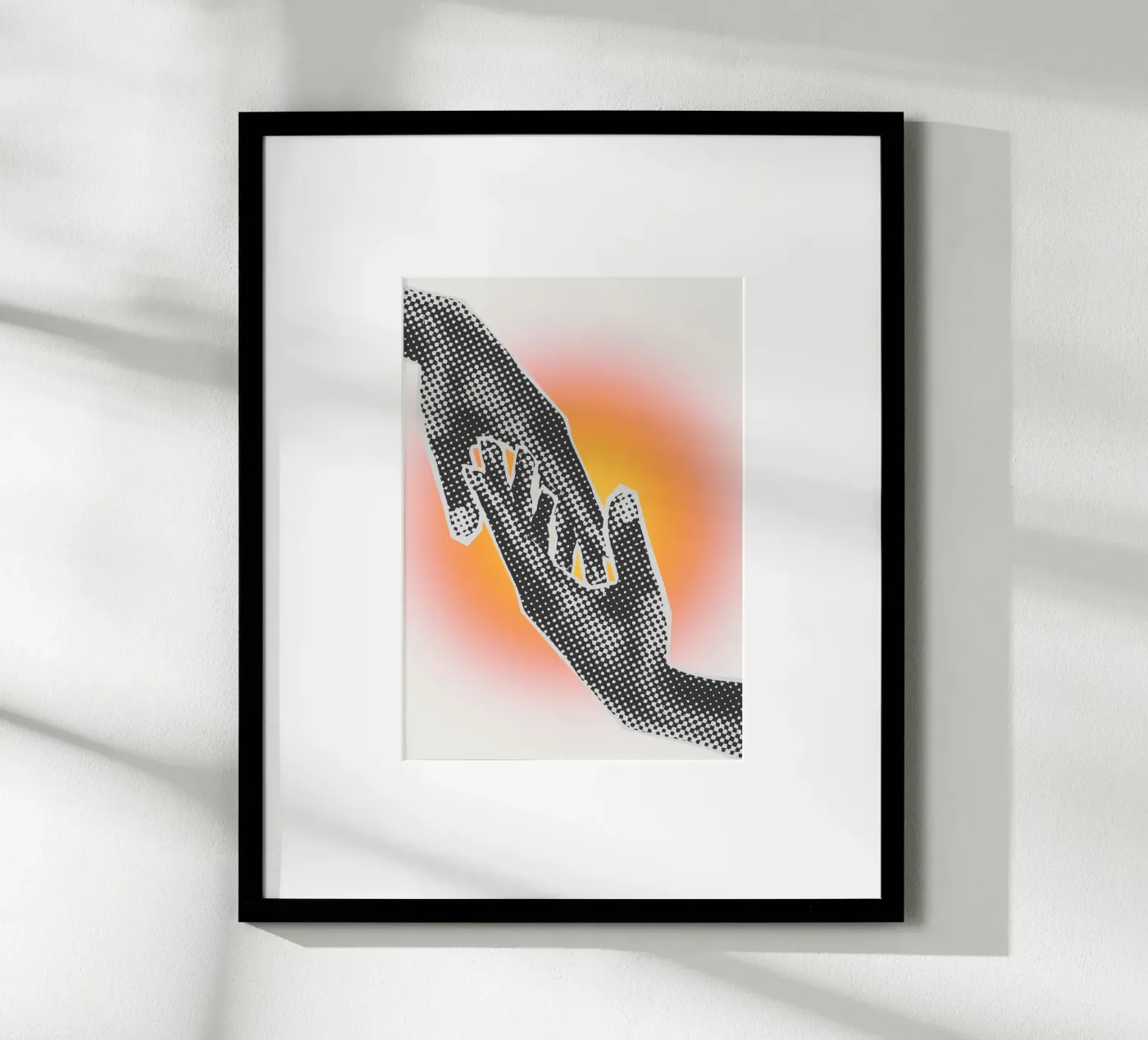 Through the Glow poster da RS LAB STUDIO