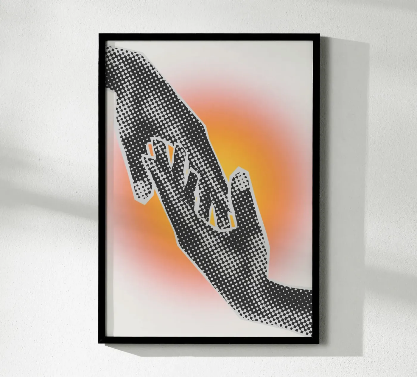 Through the Glow poster da RS LAB STUDIO