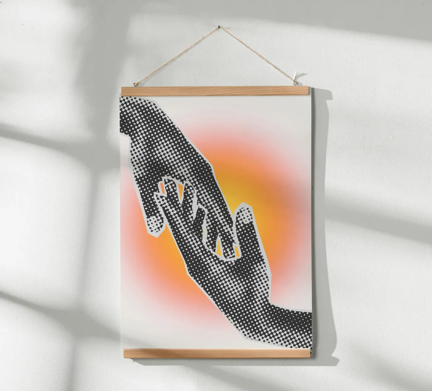 Through the Glow poster da RS LAB STUDIO