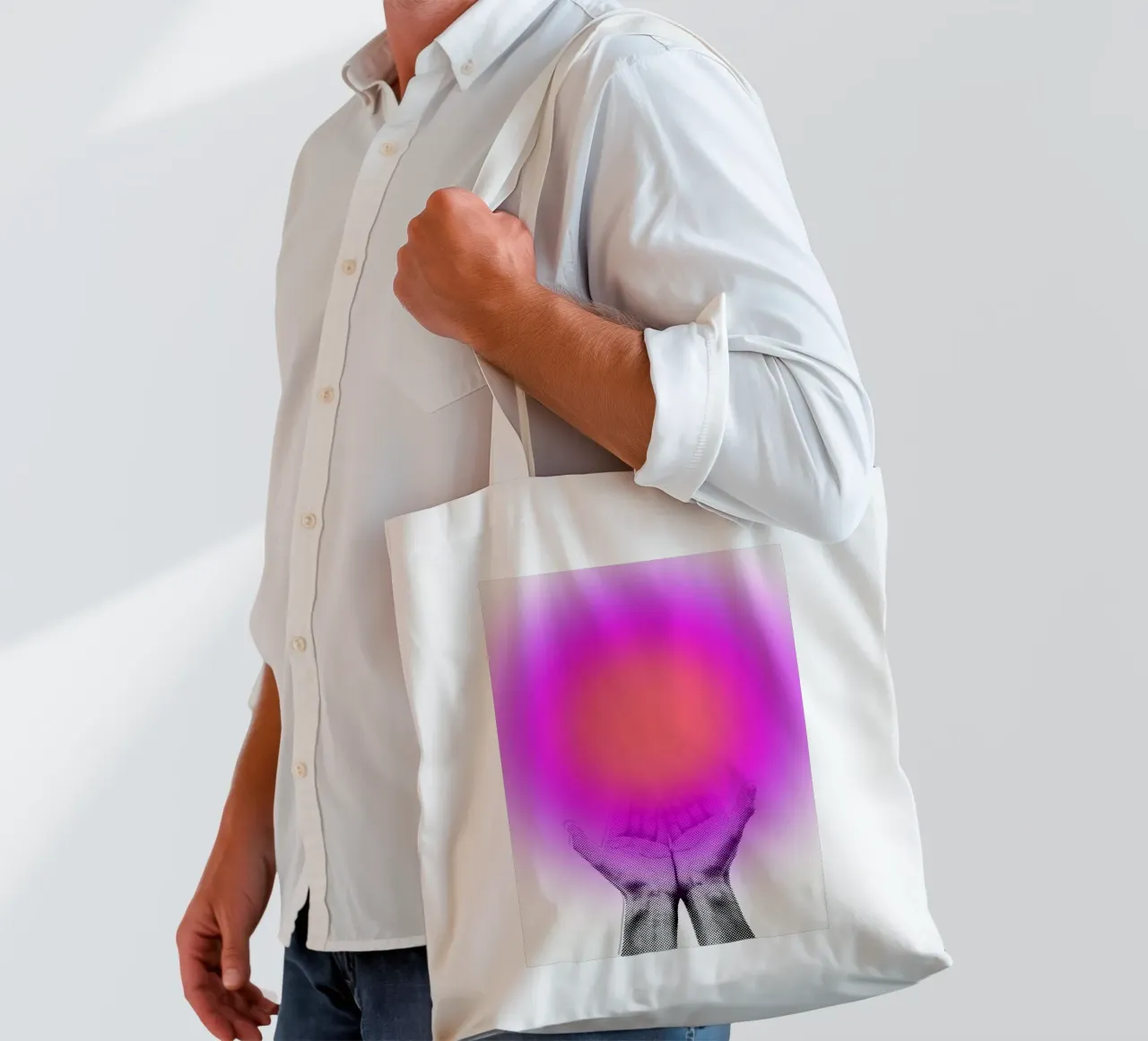 Offering tote bag by RS LAB STUDIO