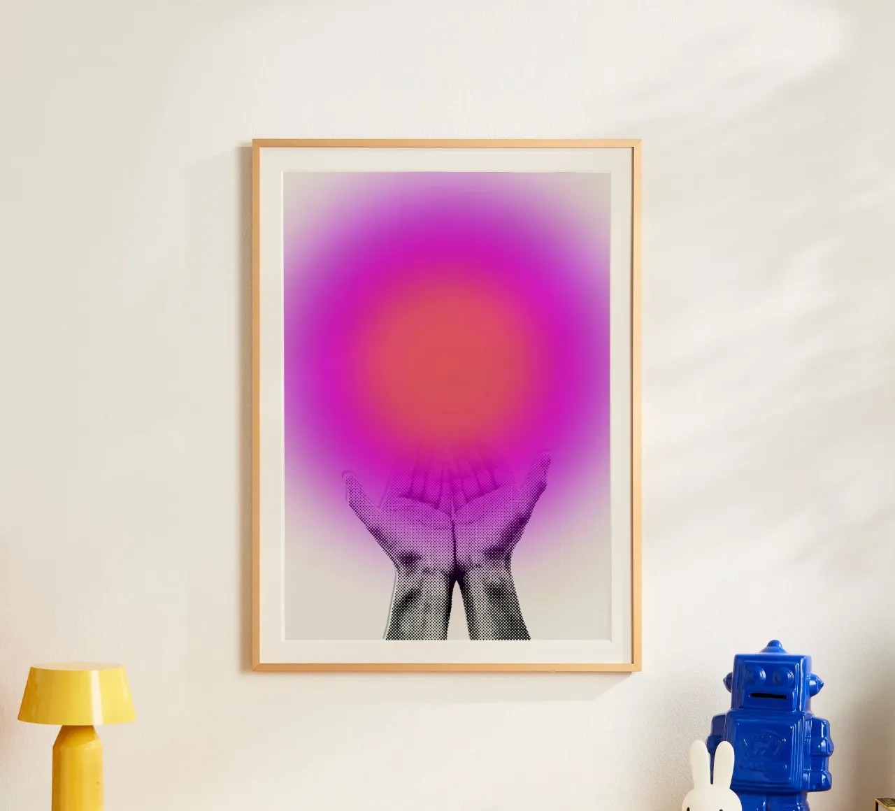 Offering poster con telaio in legno da RS LAB STUDIO