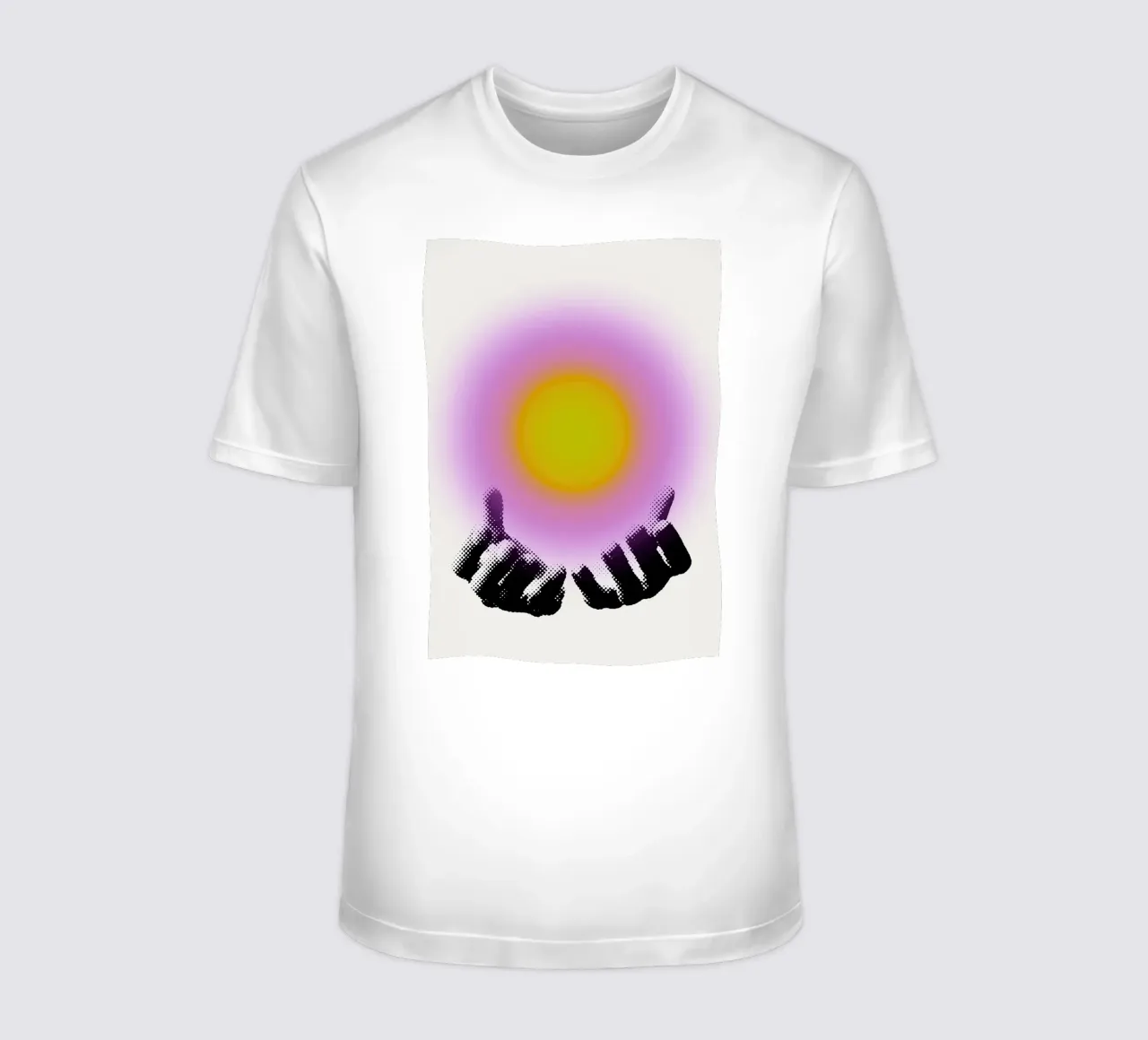 Grasping Light t-shirt da RS LAB STUDIO