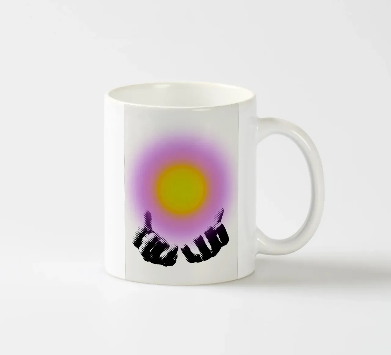 Grasping Light tazza in ceramica da RS LAB STUDIO