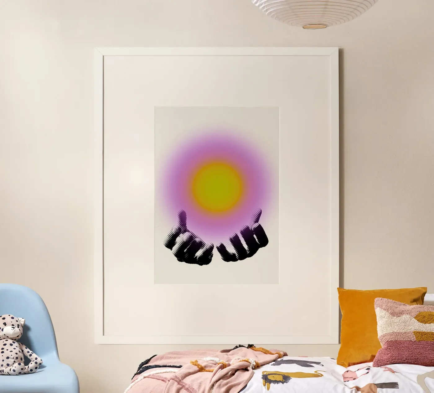 Grasping Light poster da RS LAB STUDIO