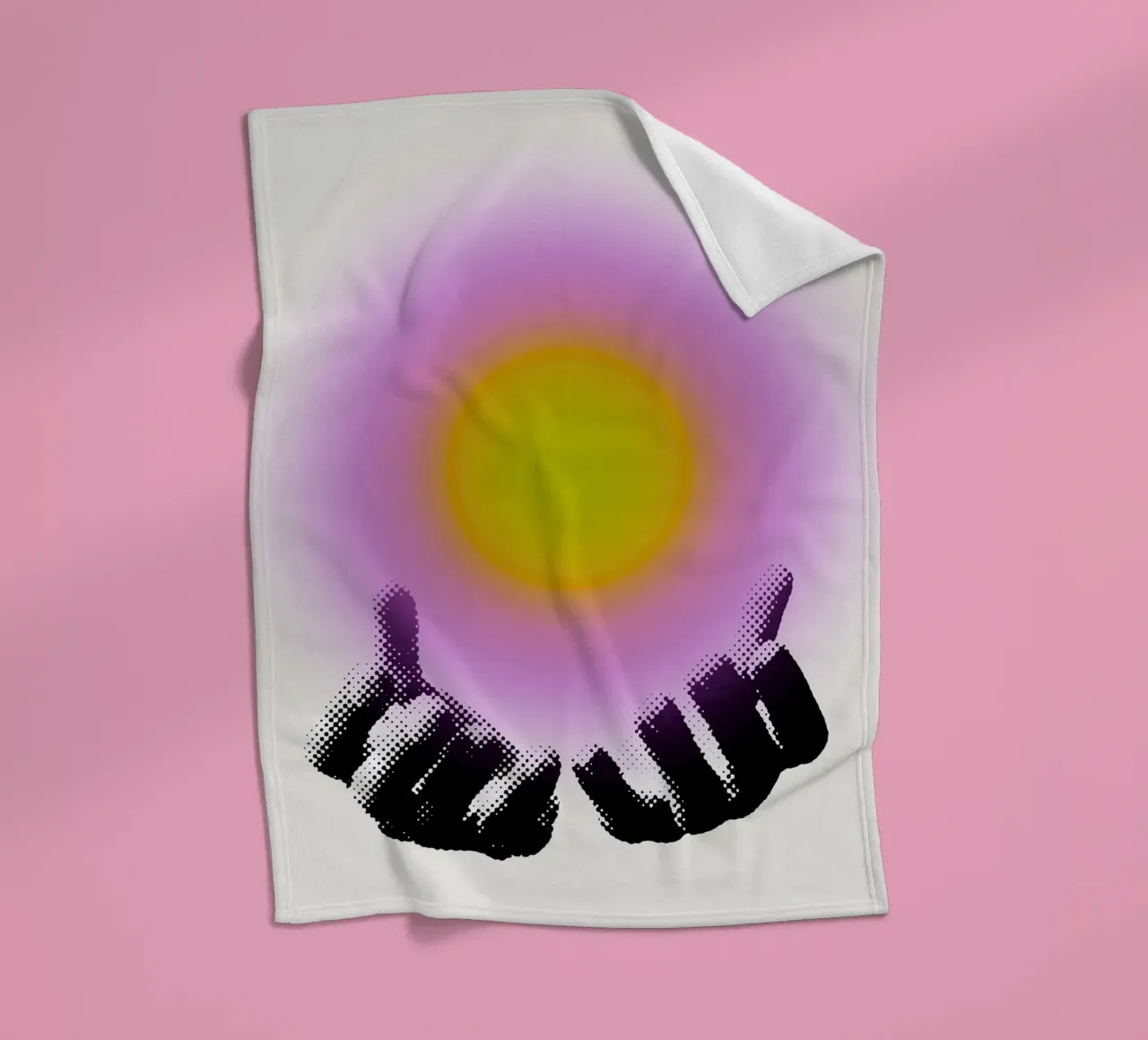Grasping Light coperta in pile da RS LAB STUDIO