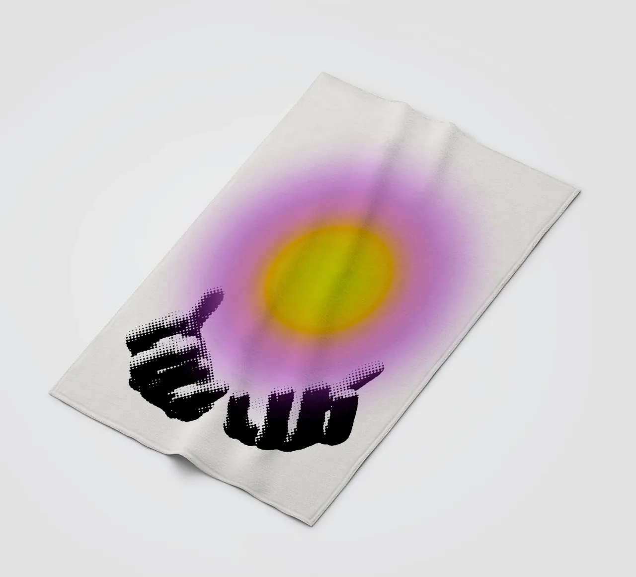 Grasping Light coperta in pile da RS LAB STUDIO