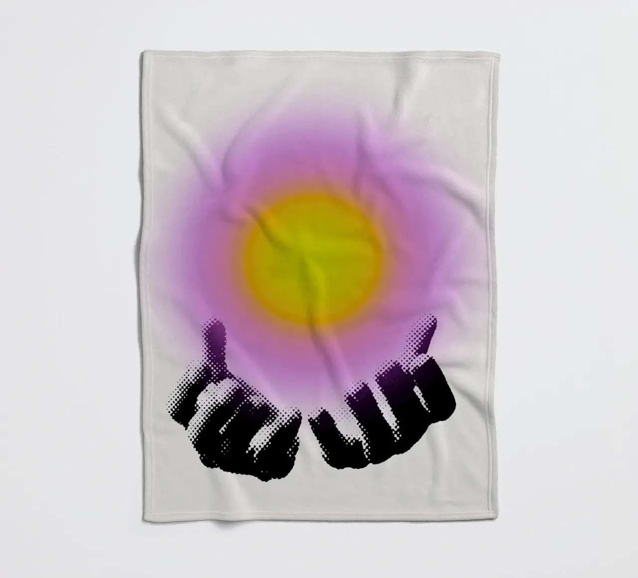 Grasping Light coperta in pile da RS LAB STUDIO