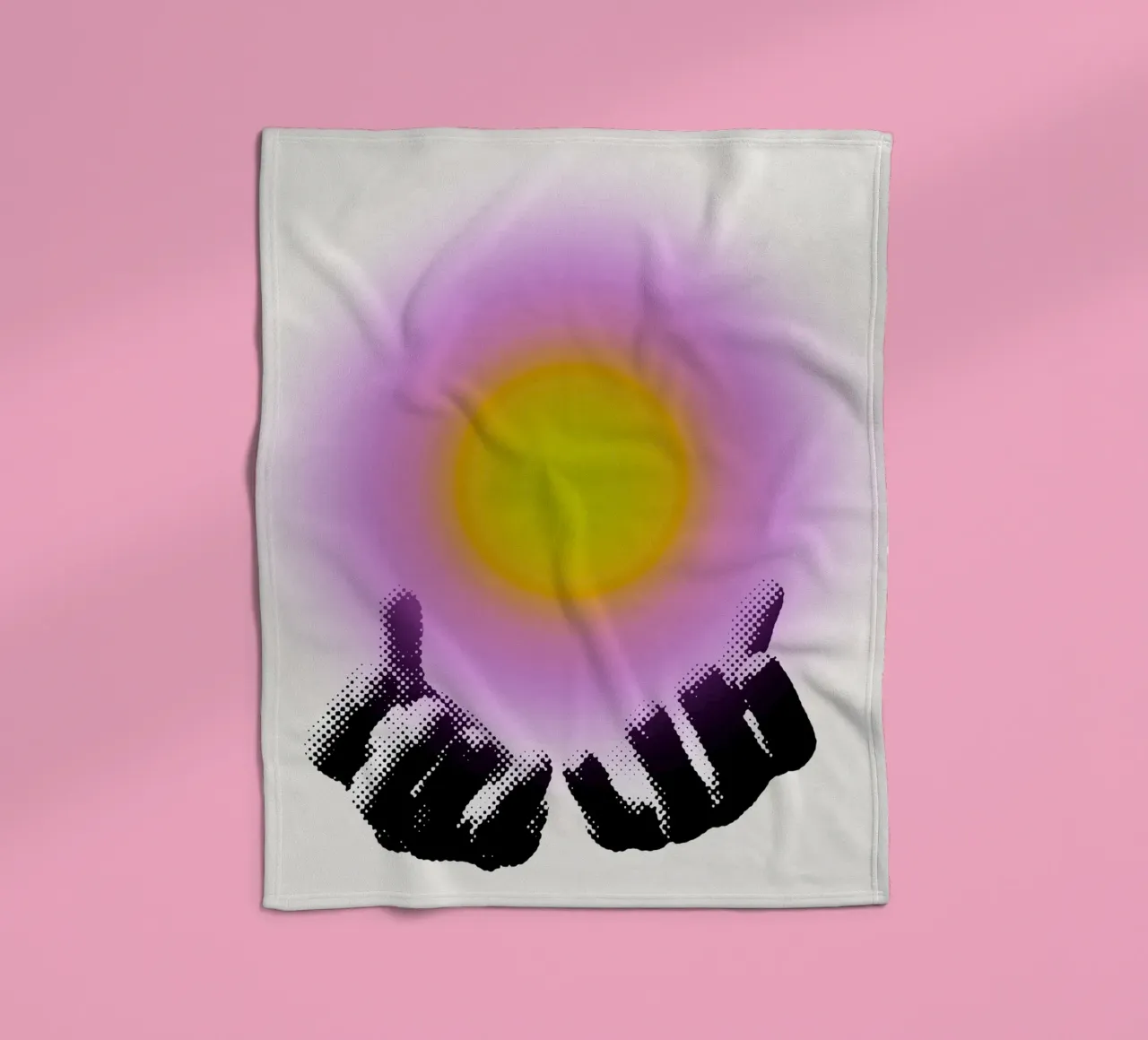 Grasping Light coperta in pile da RS LAB STUDIO