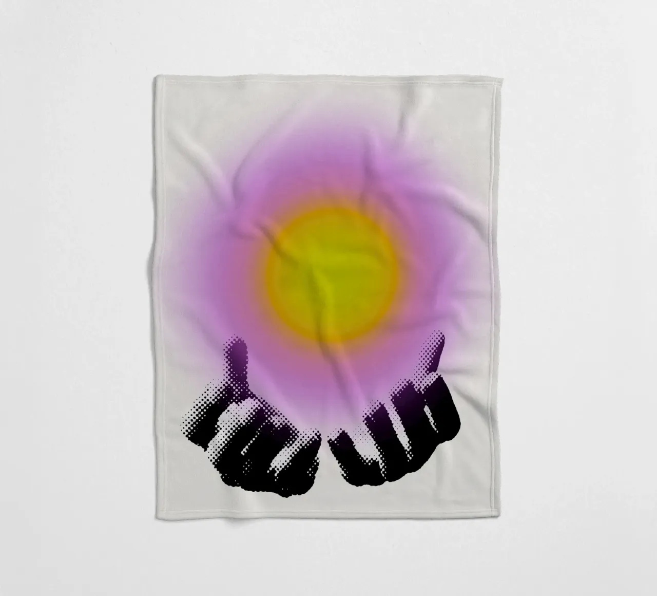 Grasping Light coperta in pile da RS LAB STUDIO