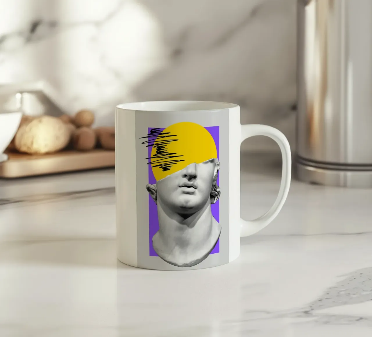 Neo-Oracle tazza in ceramica da RS LAB STUDIO