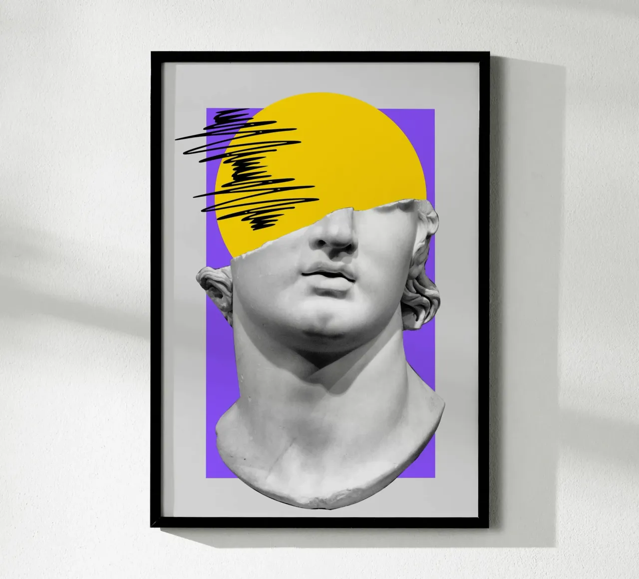 Neo-Oracle poster met kunststof frame van RS LAB STUDIO