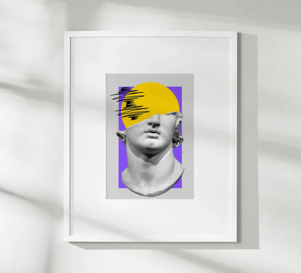 Neo-Oracle poster met kunststof frame van RS LAB STUDIO
