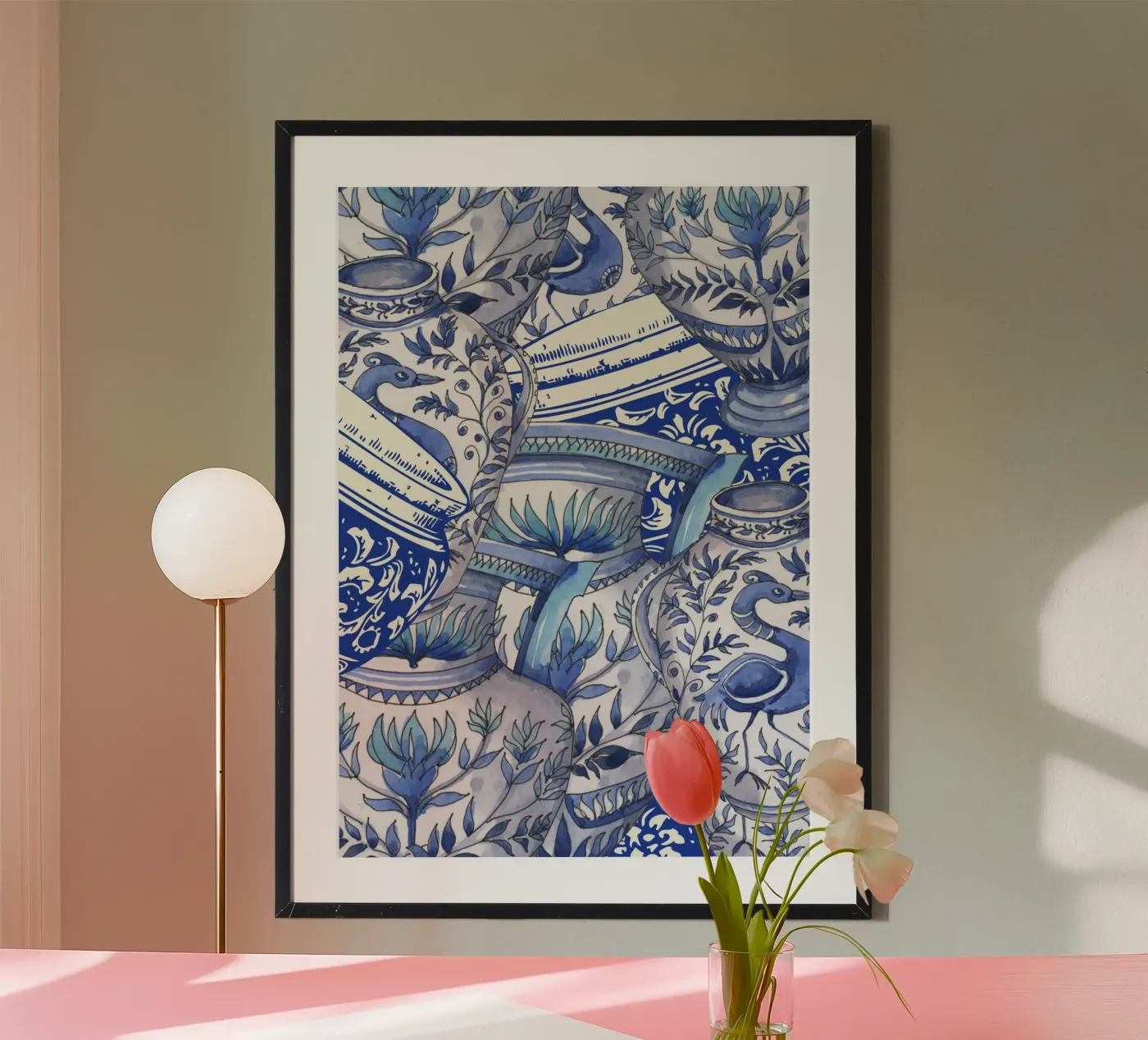 Sacred Bloom poster da RS LAB STUDIO