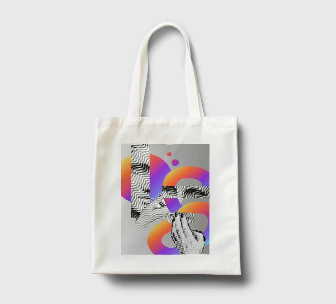 Mythos Reloaded borsa in juta da RS LAB STUDIO