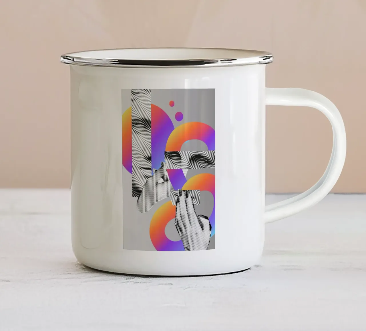 Mythos Reloaded tazza in smalto da RS LAB STUDIO