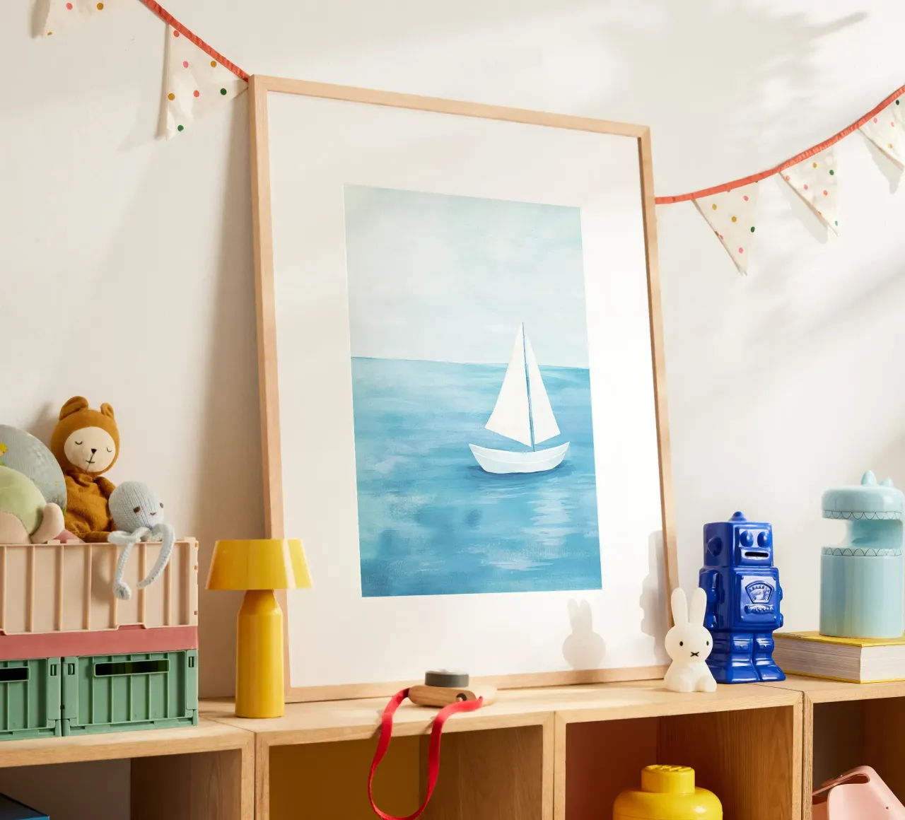 barca a vela mare vela poster da Fletcher M Henry