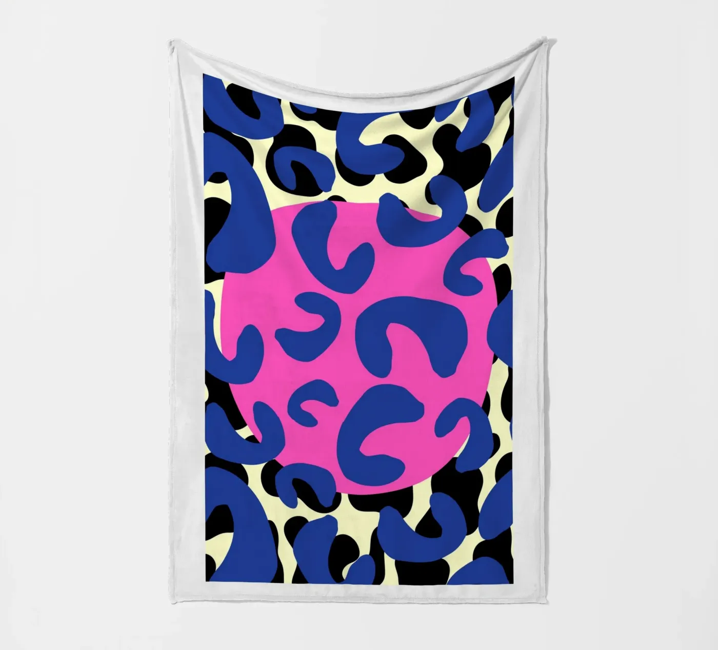 Muted Structure fleece blanket by RS LAB STUDIO