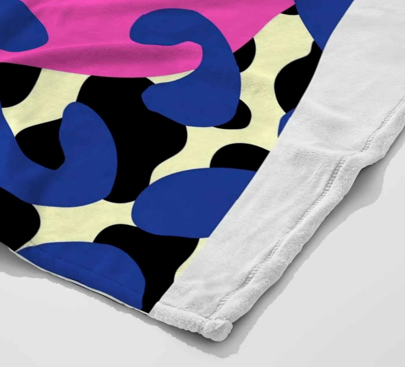Muted Structure fleece blanket by RS LAB STUDIO