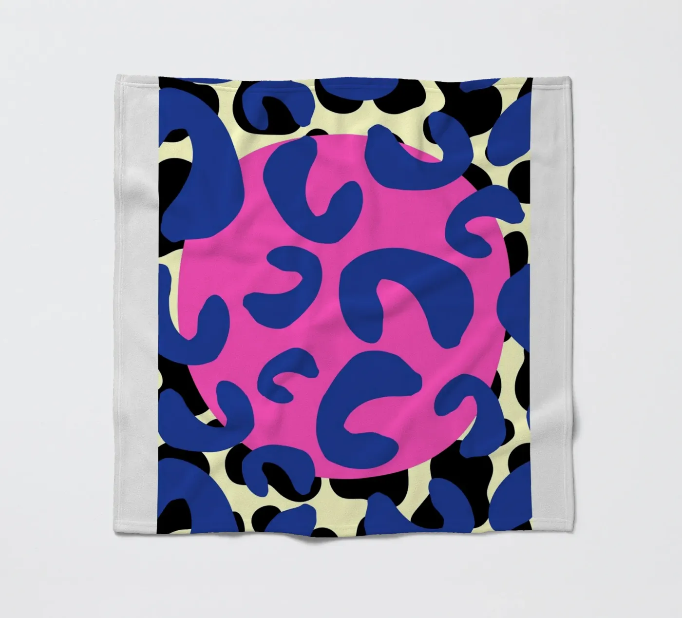 Muted Structure fleece blanket by RS LAB STUDIO