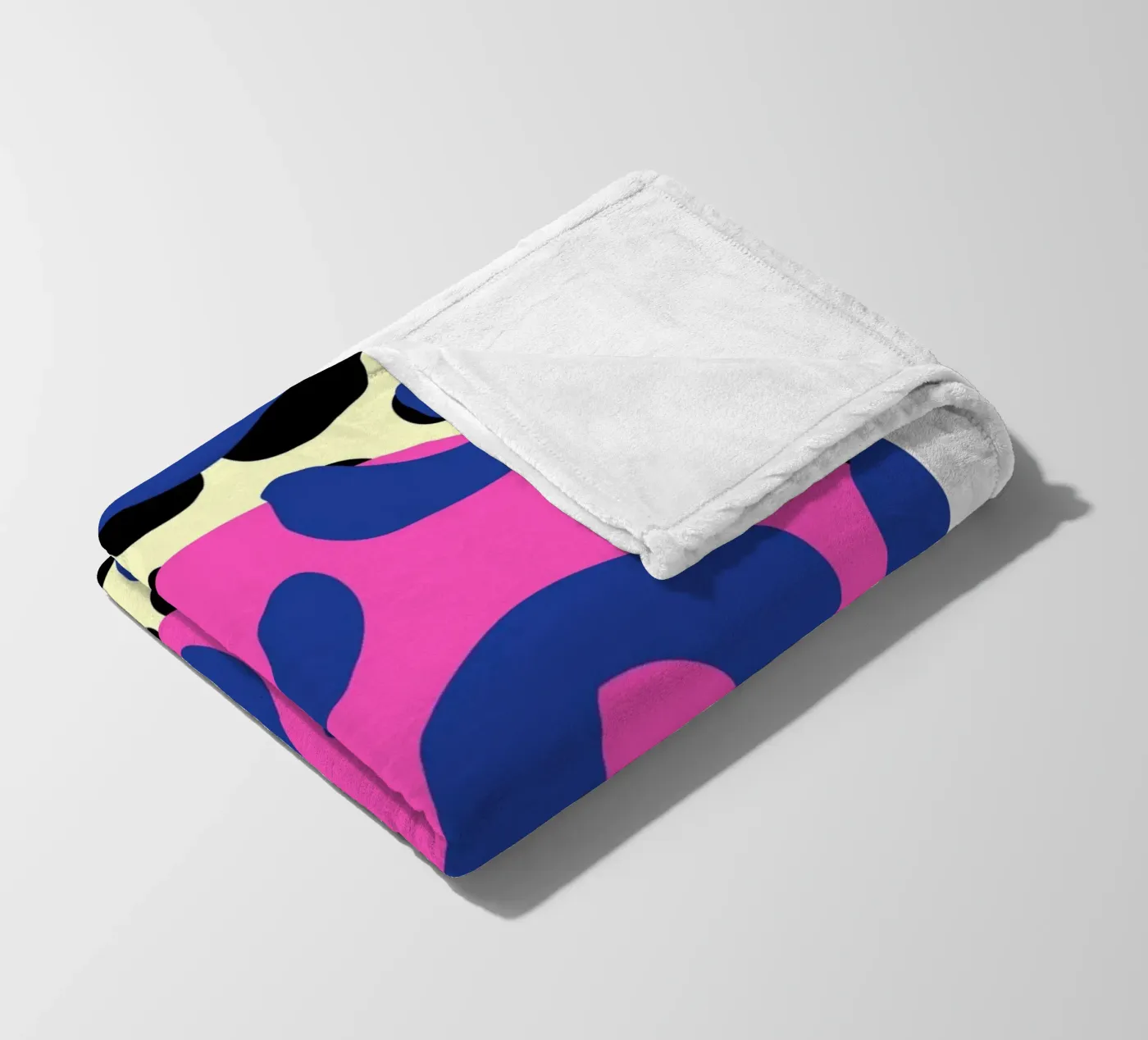 Muted Structure fleece blanket by RS LAB STUDIO