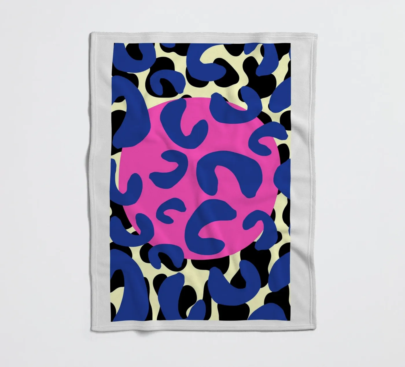 Muted Structure fleecedeken van RS LAB STUDIO