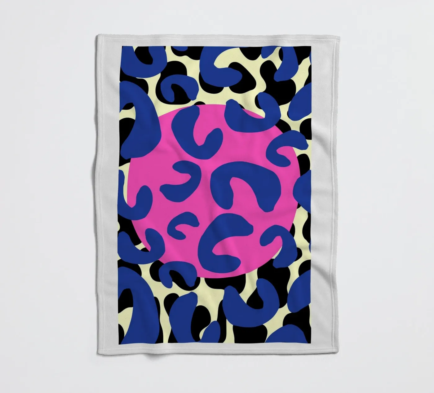 Muted Structure fleece blanket by RS LAB STUDIO