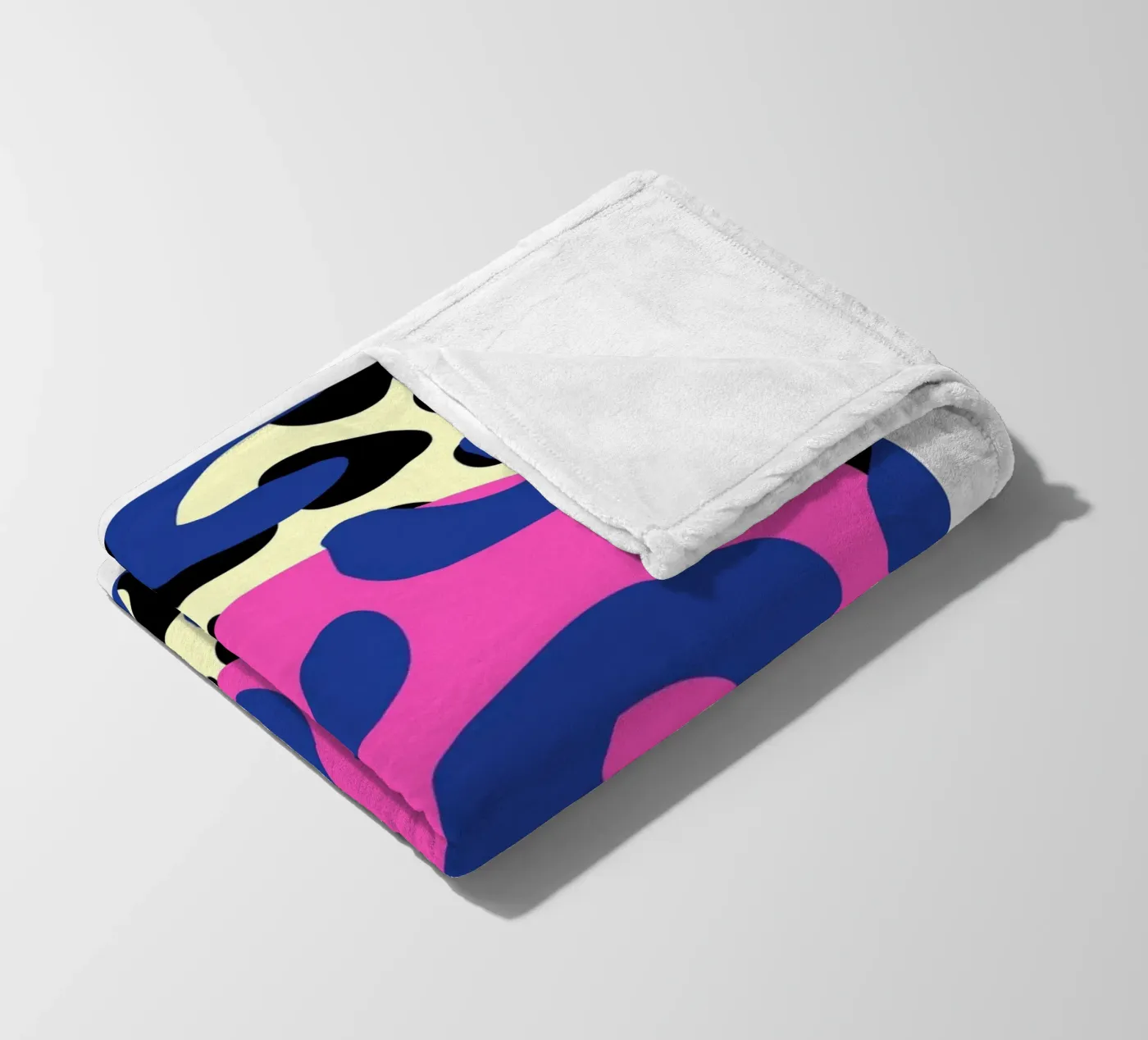 Muted Structure fleece blanket by RS LAB STUDIO