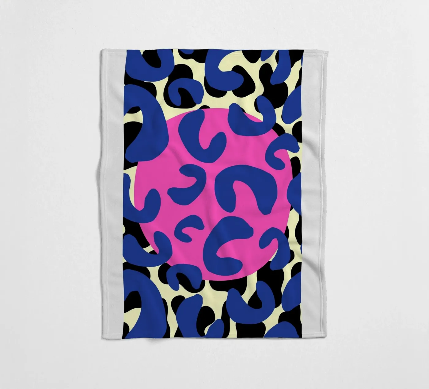 Muted Structure fleece blanket by RS LAB STUDIO