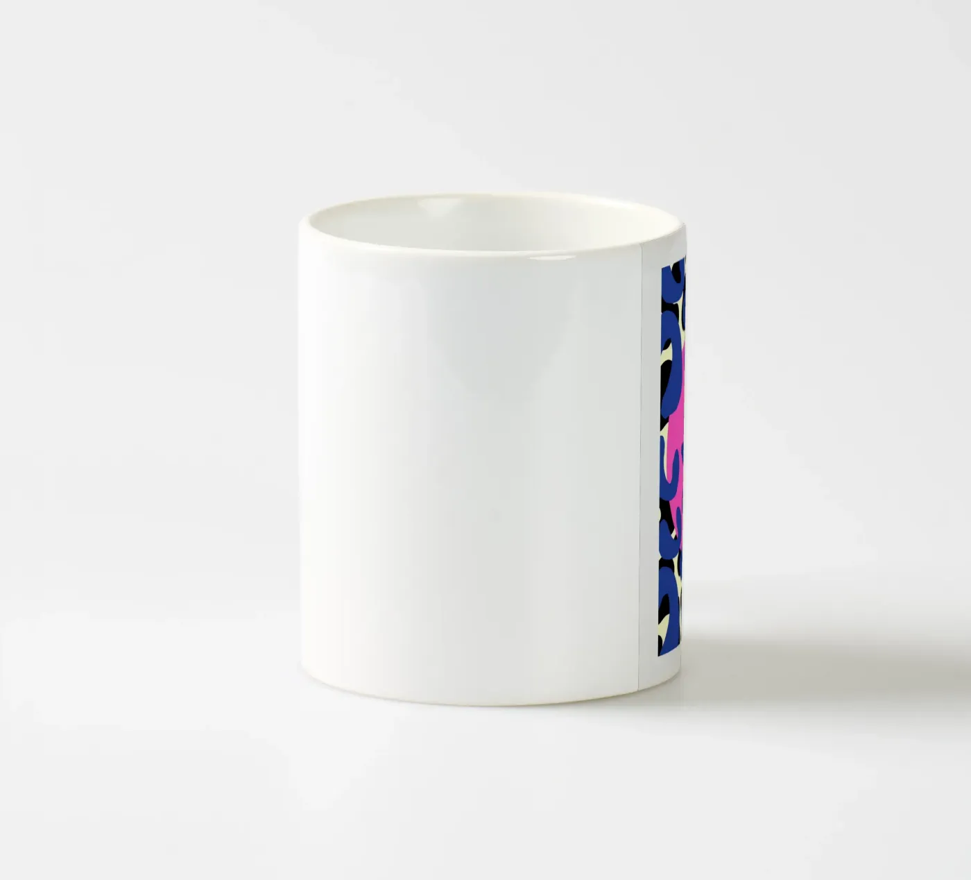 Muted Structure ceramic mug by RS LAB STUDIO