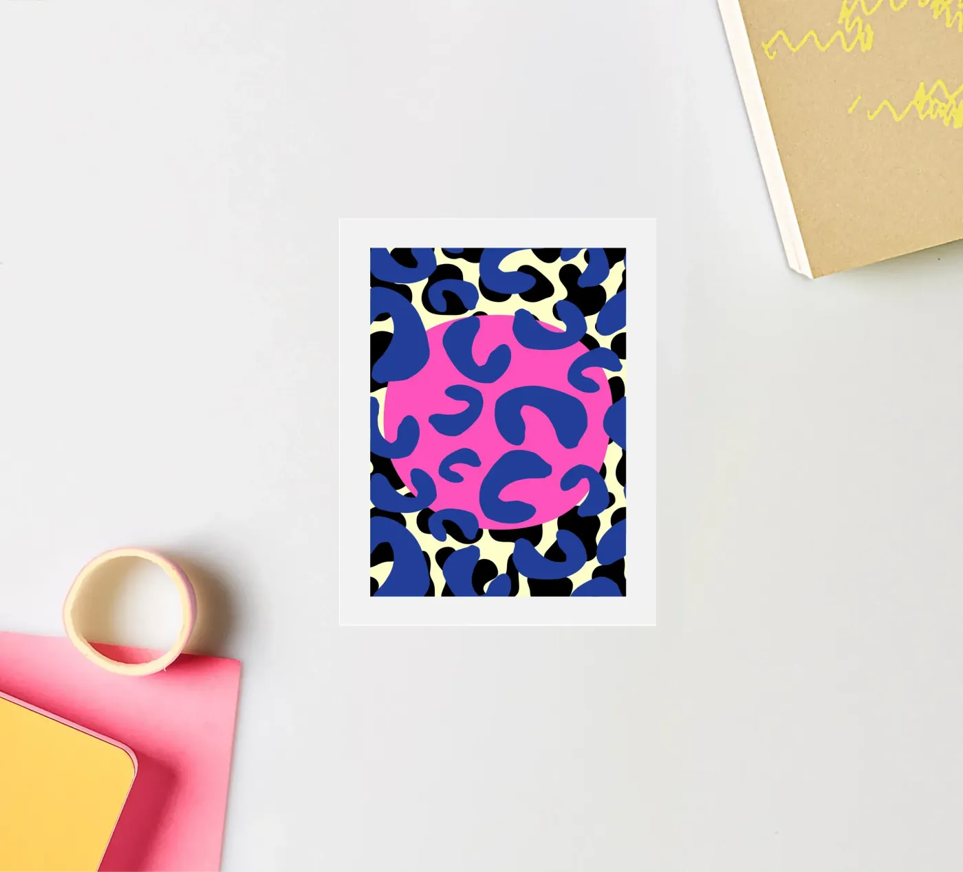 Muted Structure sticker by RS LAB STUDIO
