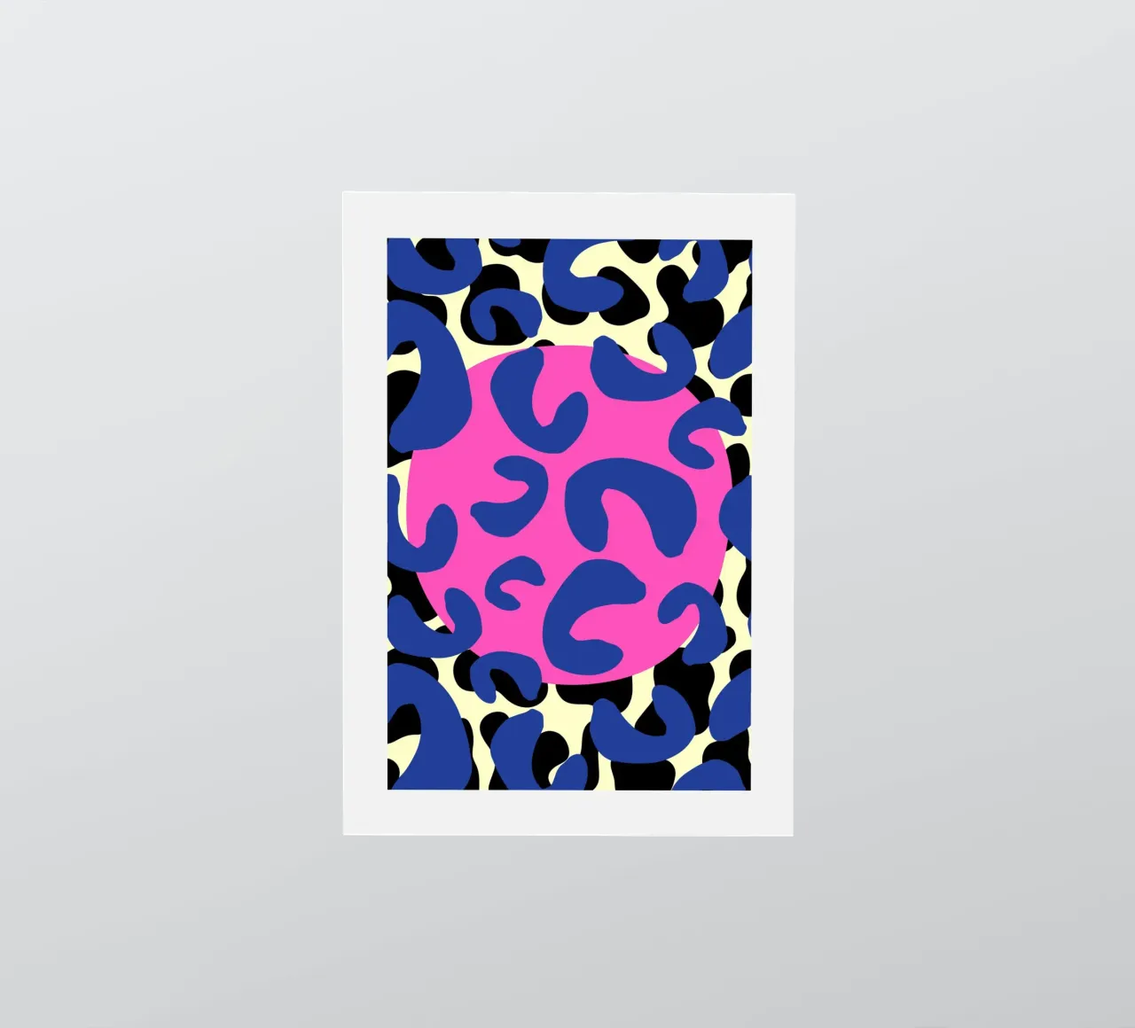 Muted Structure sticker van RS LAB STUDIO