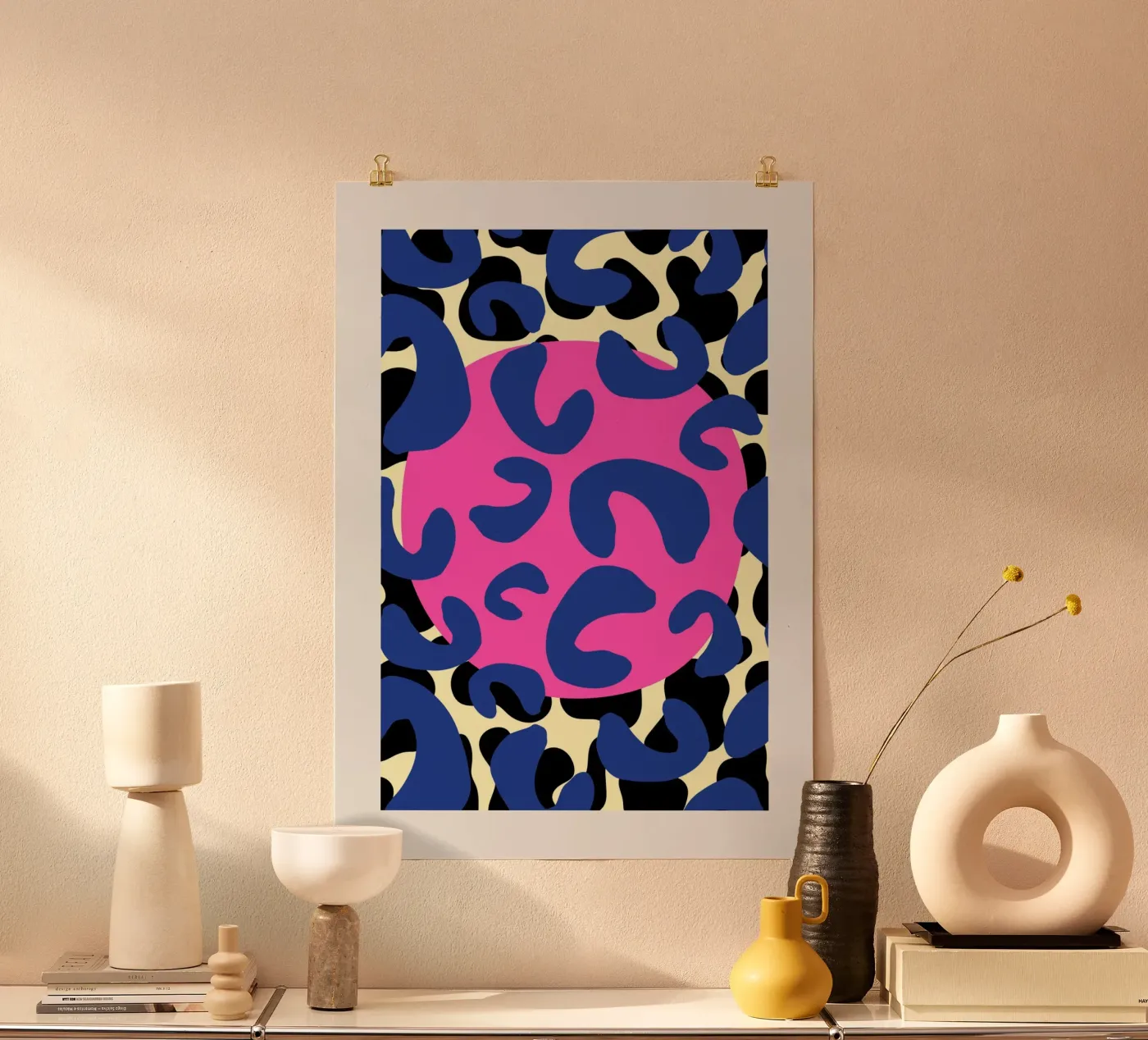 Muted Structure Poster von RS LAB STUDIO